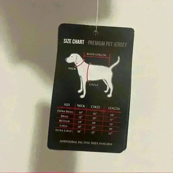 NFL Unisex-Adult Premium Pet Jersey New England Patriots Large & Small - Picture 3 of 4